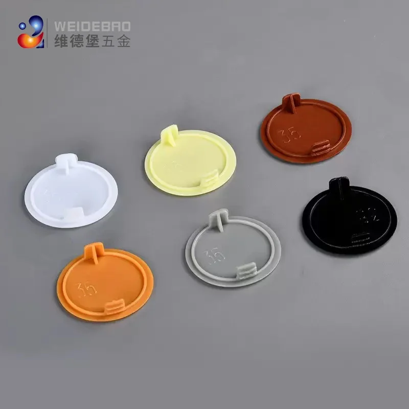 Furniture Hardware Hinges - 10 قطع من أغطية المفصلات البلاستيكية