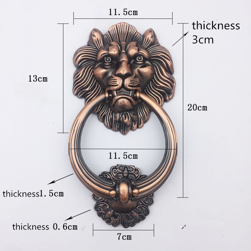 Furniture Hardware Decorative - مقبض باب على شكل رأس أسد