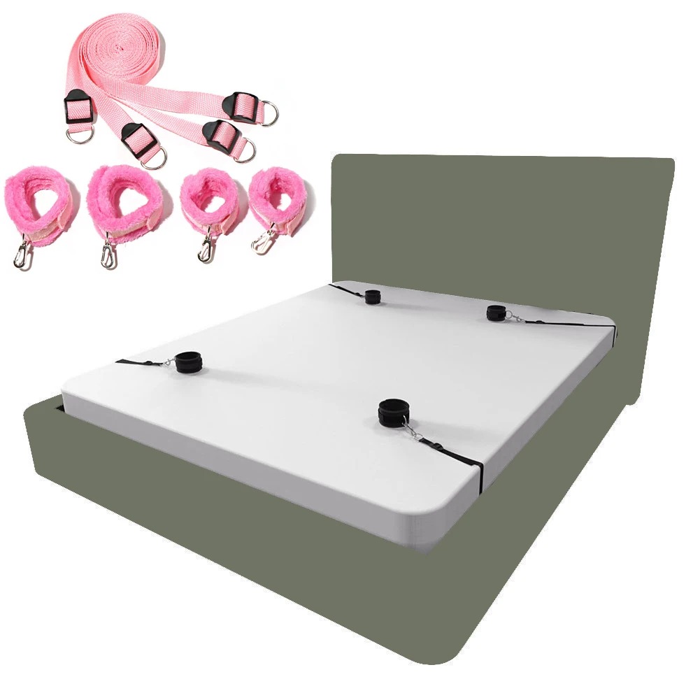 Furniture Leg Set - نظام تقييد السرير، طقم تقييد BDSM،