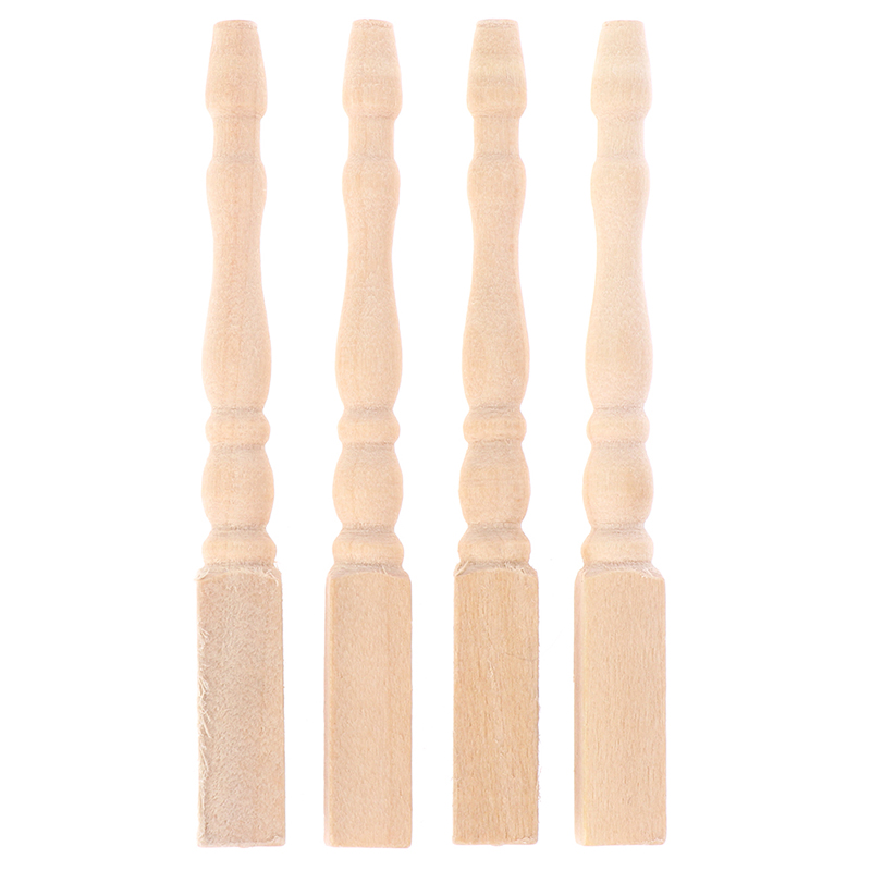 Furniture Leg Set - ● 4 قطع/مجموعة أرجل طاولة خشبية