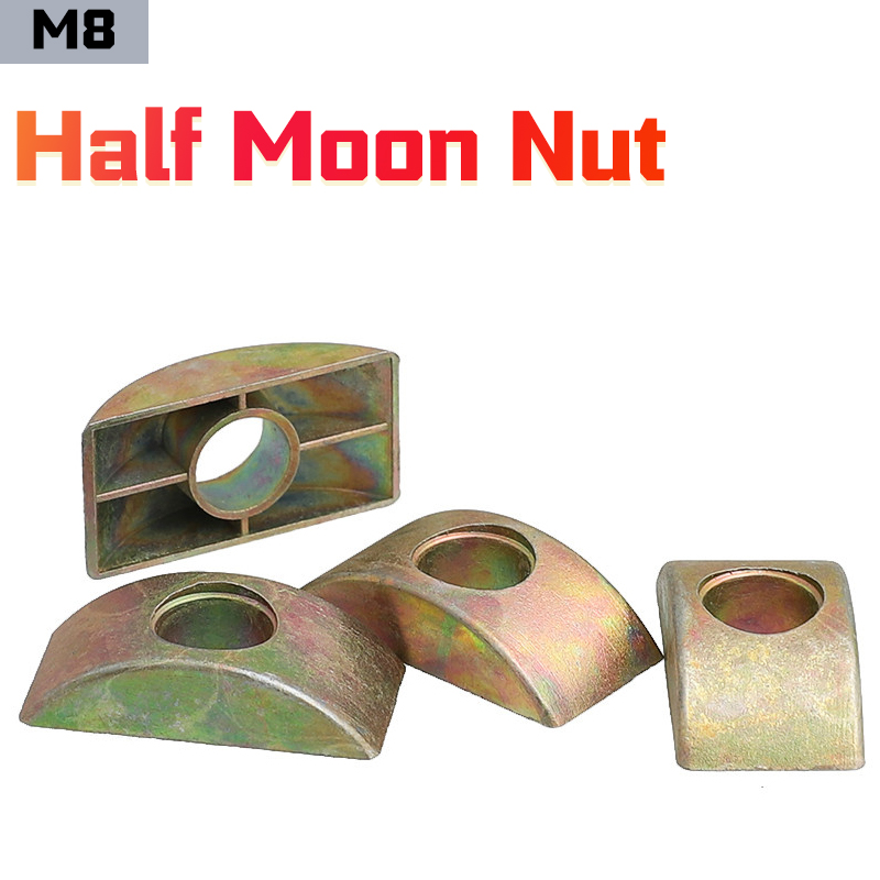 Furniture Joinery Hardware - حلقة نصف قمرية من سبيكة M8