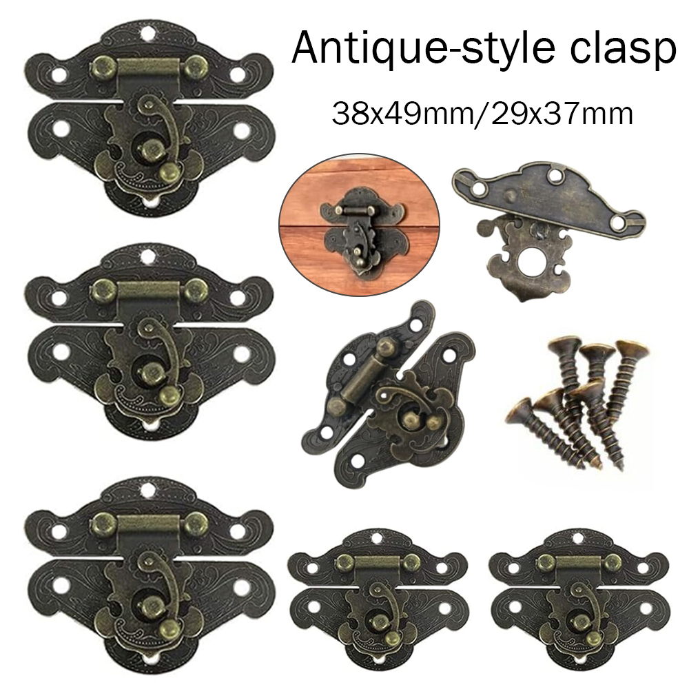 Furniture Hardware Decorative - 5-20 قطعة من مشابك المعدن القديمة