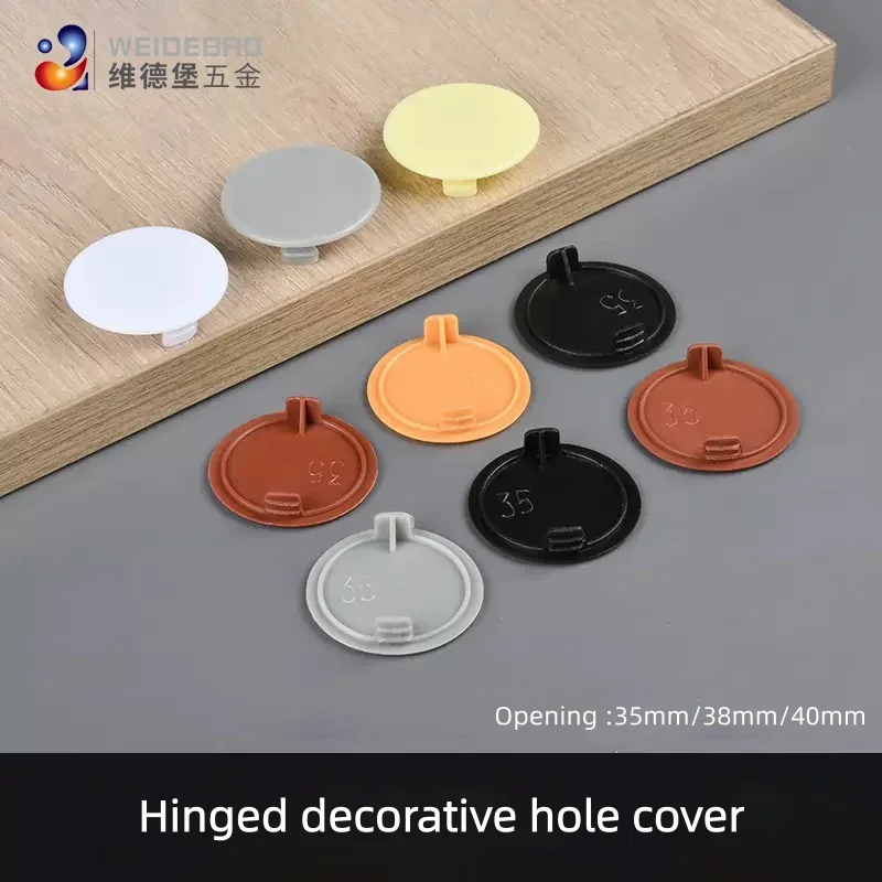 10 قطع من أغطية المفصلات البلا - مراجعة Furniture Hardware Hinges وسعره