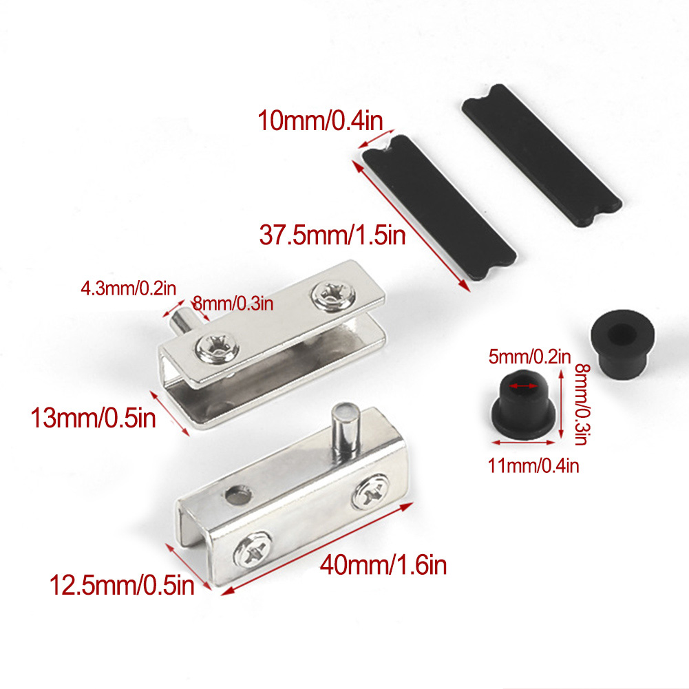 مفصلات محورية للباب الزجاجي، م - مراجعة Furniture Hardware Hinges وسعره