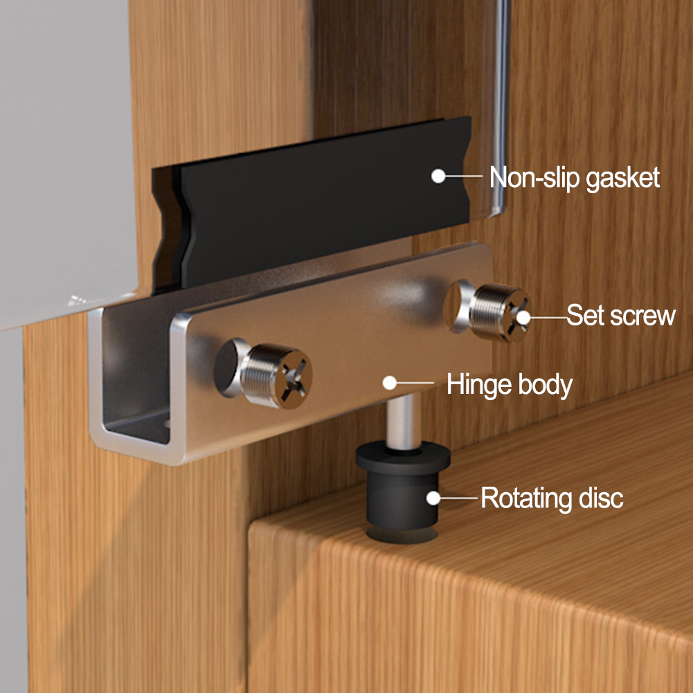 مفصلات محورية للباب الزجاجي، م - مراجعة Furniture Hardware Hinges وسعره