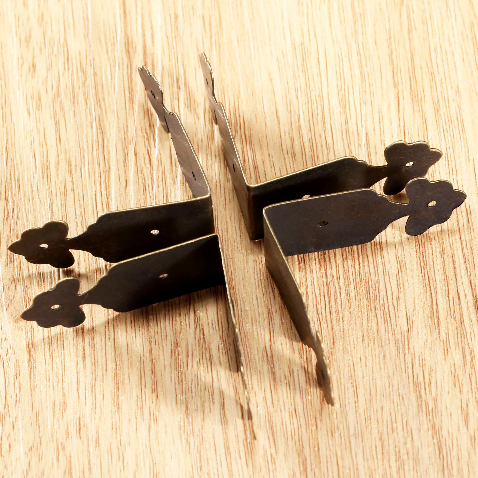 4 قطعة الزخرفية الزاوية حماة ا - مراجعة Furniture Hardware Decorative وسعره