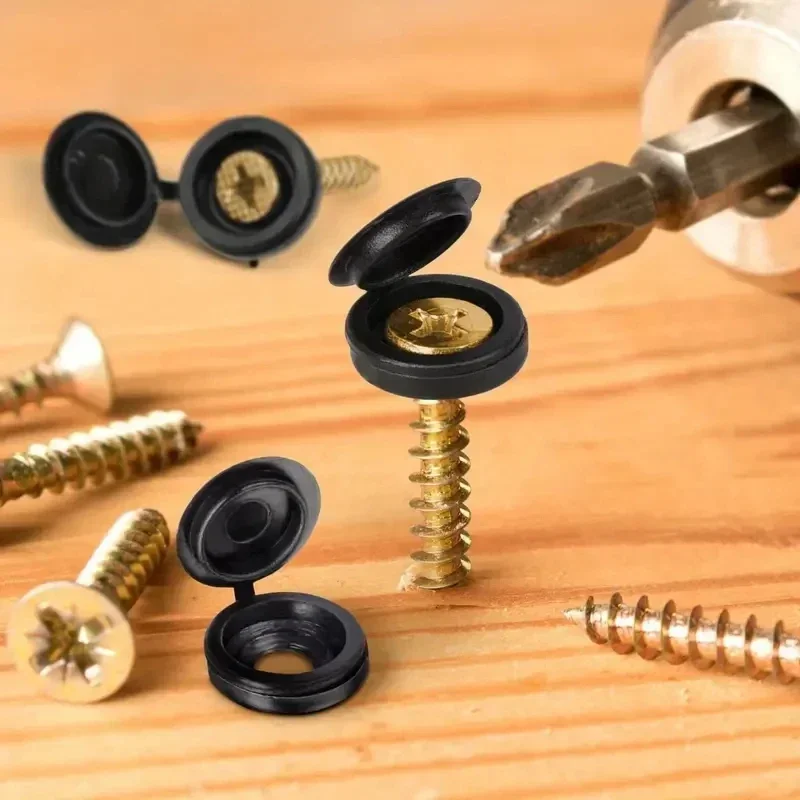 5/100 قطعة متمحور غطاء برغي بل - مراجعة Furniture Hardware Hinges وسعره