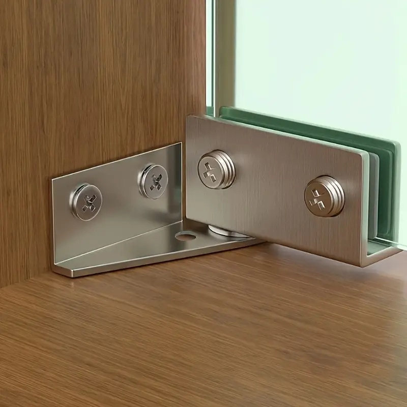 قطعتان من مفصلات الأبواب الزجا - مراجعة Furniture Hardware Display وسعره