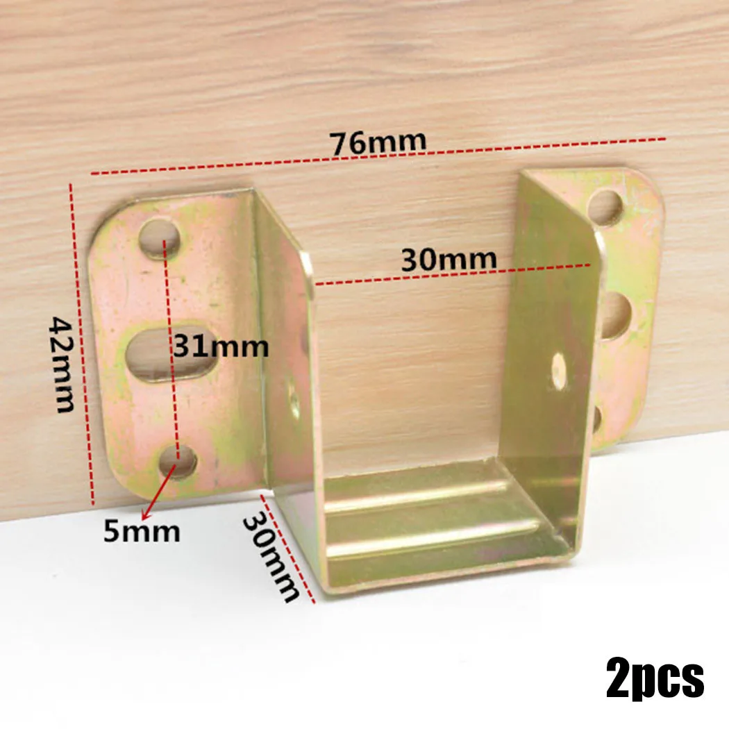 2 قطعة U على شكل سرير معدني قو - مراجعة Furniture Hardware Hinges وسعره