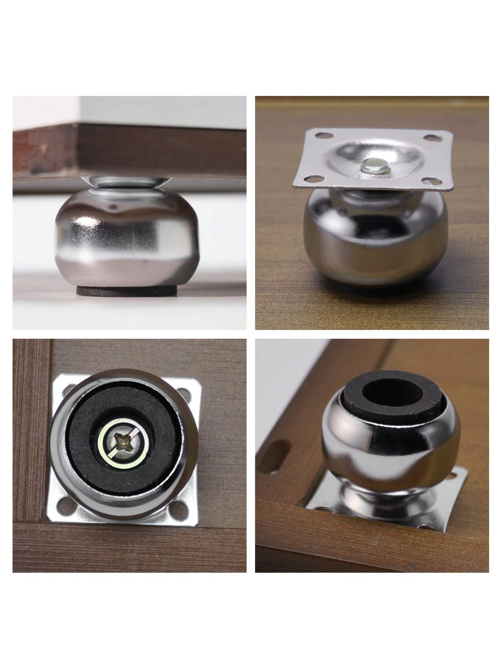 [4 قطع من أرجل الأثاث المعدنية - مراجعة Furniture Leg Set وسعره