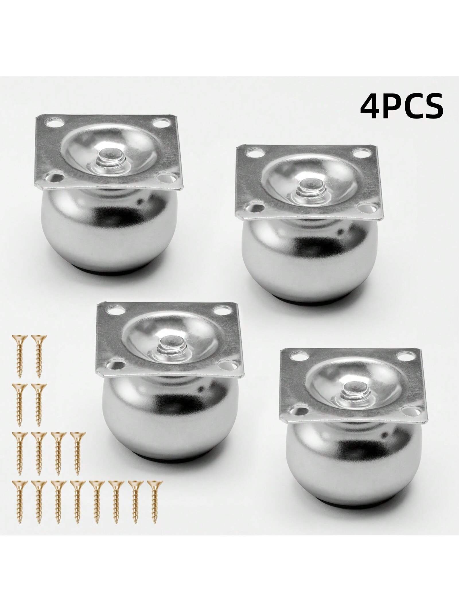 [4 قطع من أرجل الأثاث المعدنية - مراجعة Furniture Leg Set وسعره
