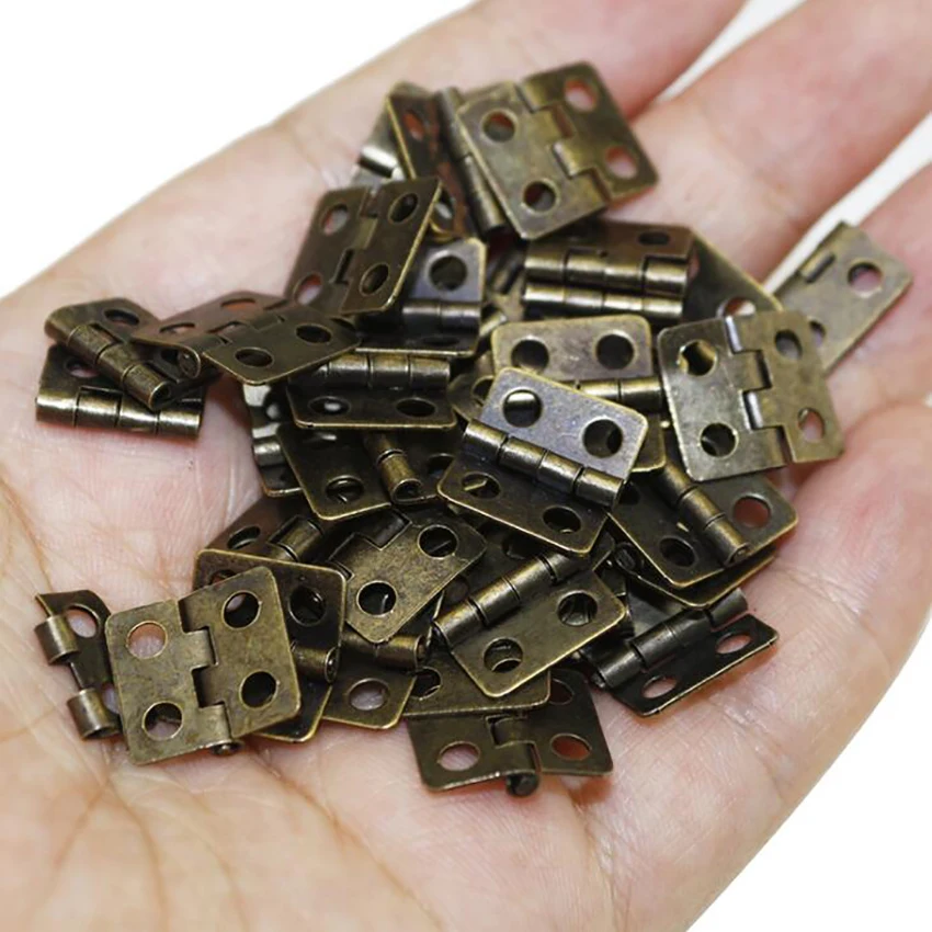 20 قطعة/الوحدة مفصلات حديدية ا - مراجعة Furniture Hardware Hinges وسعره