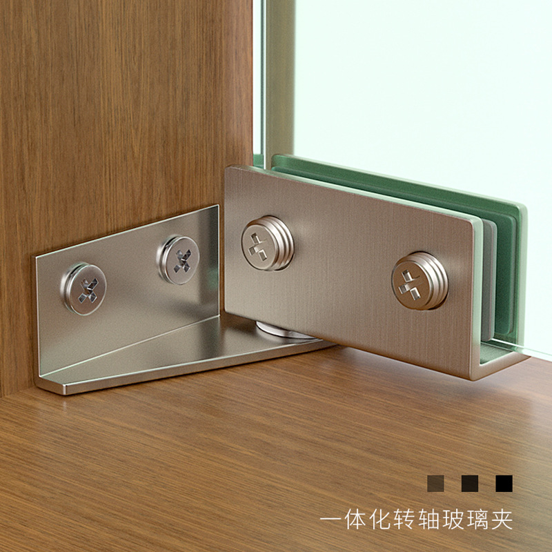 مفصلة باب زجاجي غير مثقوبة لخز - مراجعة Furniture Hardware Display وسعره
