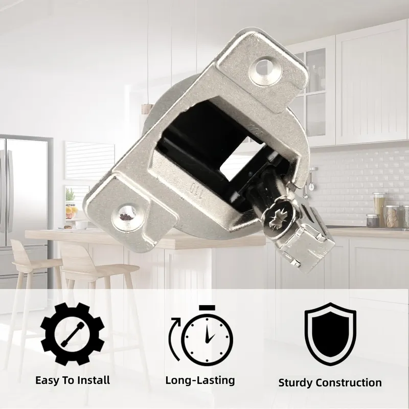 مفصلات أبواب الخزائن 110 درجة  - مراجعة Furniture Hardware Hinges وسعره