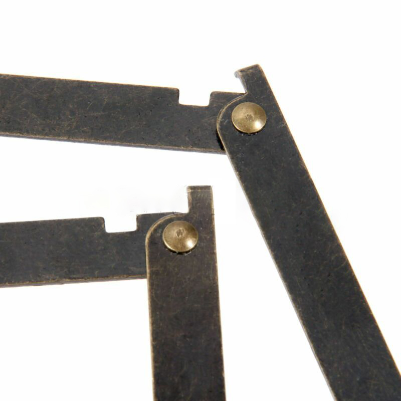 2 قطعة غطاء برونزي عتيق مفصلات - مراجعة Furniture Hardware Hinges وسعره