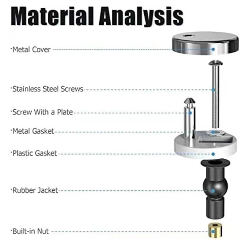 قطعتان من مفصلات مقعد المرحاض  - مراجعة Furniture Hardware Hinges وسعره