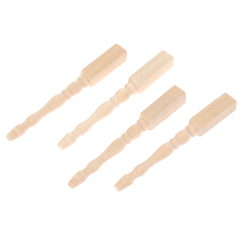 ● 4 قطع/مجموعة أرجل طاولة خشبي - مراجعة Furniture Leg Set وسعره