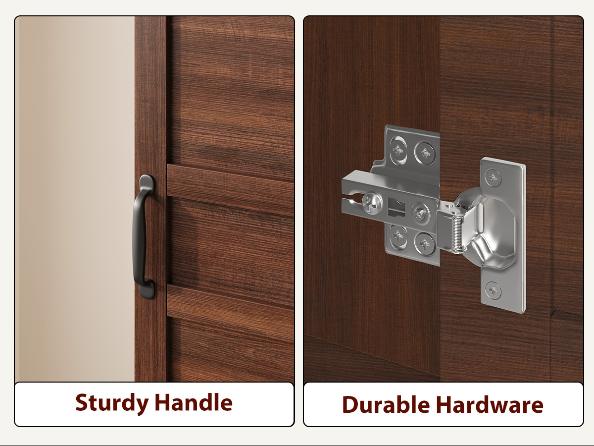 خزانة ملابس خشبية - بارتفاع 72 - مراجعة Furniture Hardware Hinges وسعره