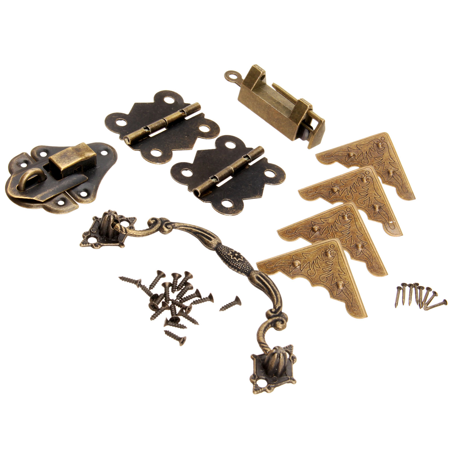 9 قطعة/المجموعة تركيبات الأثاث - مراجعة Furniture Hardware Hinges وسعره
