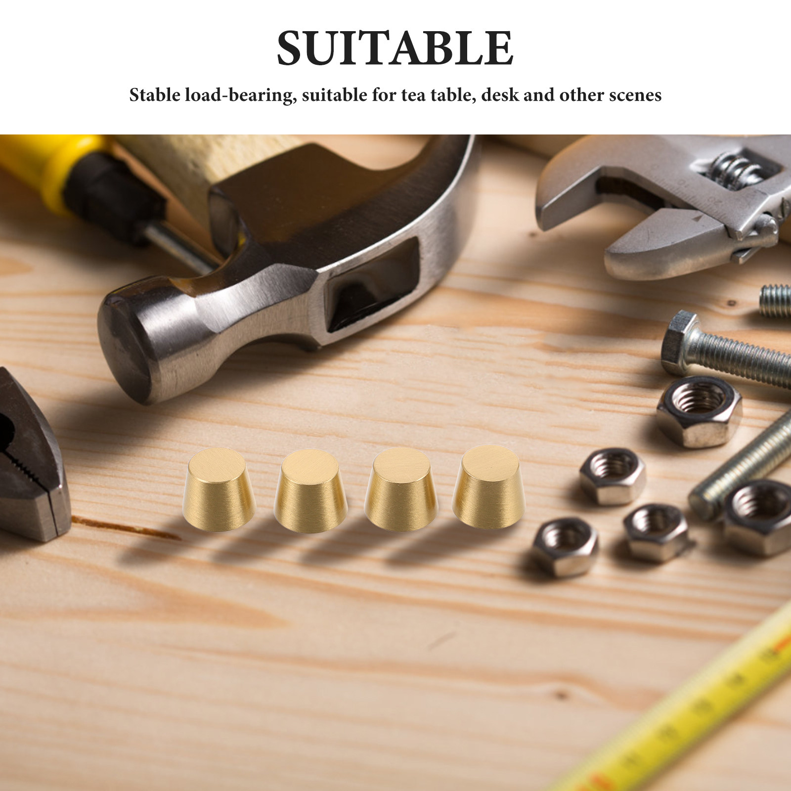 8 قطع من أقدام الأثاث النحاسية - مراجعة Furniture Hardware Display وسعره