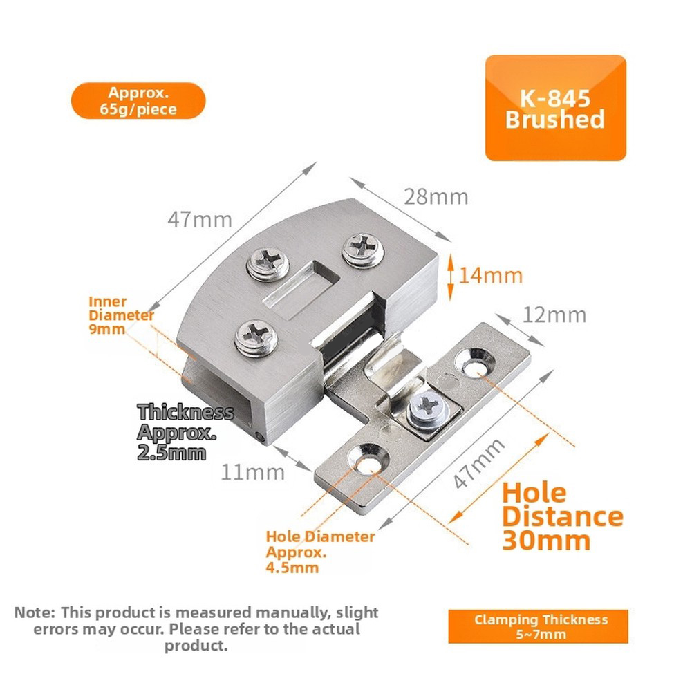مفصلات أبواب زجاجية للخزائن قا - مراجعة Furniture Hardware Display وسعره